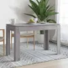 vidaXL Esstisch Grau Sonoma 120x60x76 cm Holzwerkstoff Produktbild-Vorschau 2