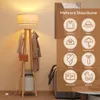 Stojací lampa Puluomis se stojanem na kabáty 176 cm, 8 Náhled obrázku produktu 2
