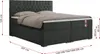 Boxspringbett 180x200 mit Matratze und Topper, Produktbild-Vorschau 6