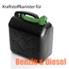 BigDean 2x Benzinkanister 5L mit flexiblem Produktbild-Vorschau 5