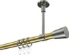 Interdeco Gardinenstange / Vorhangstange Messing-Optik / Produktbild-Vorschau 1