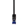 Logilink Patchkabel Ultraflex, Cat.6A, S/FTP, schwarz, 50 m Produktbild-Vorschau 5