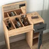 Skye Decor, Inci - Atlantic Pine, Anthracite, Schminktisch, Produktbild-Vorschau 3