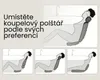 HelloBath® polštářek do vany pro relaxaci | polštářek pod Náhled obrázku produktu 12