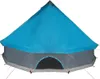 vidaXL Tipi-Familienzelt 6 Personen Blau Wasserdicht Produktbild-Vorschau 6