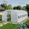 TOOLPORT Serre de Jardin Serre Tunnel Plastique Robuste Voir les images du produit 2