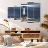 Bild auf Leinwand - Leinwandbild - Leuchtturm Meer - Produktbild-Vorschau 7