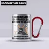 Trendation - Hausmeister Edelstahl Tasse Karabiner Lustiges Produktbild-Vorschau 2