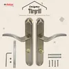 DOMINO Türgriff 78 Drückergarnitur WC - Badezimmer Set | Produktbild-Vorschau 9