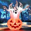 COSTWAY: Calabaza inflable de 182 cm para Halloween con 3 Vista previa de la imagen del producto 1