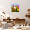 Bild auf Leinwand - Leinwandbild - Tulpen Blumenstrauß Produktbild-Vorschau 7