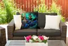 MuchoWow® Outdoor Kissen - Federn - Pfauenfedern - Pfau - Produktbild-Vorschau 5