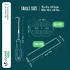 VOUNOT® 100 U-Erdanker Heringe mit 50 Scheiben 150×30 mm Produktbild-Vorschau 3