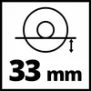 Einhell TC-AG 125/850 Meuleuse d'angle 12,5 cm 12000 tr/min Voir les images du produit 8