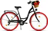 Milord Komfort Fahrrad Mit Weidenkorb Damenfahrrad, 28 Produktbild-Vorschau 2