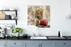 MuchoWow® Poster Eichhörnchen - Apfel - Blumensamen - Produktbild-Vorschau 2