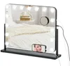 Miroir HOMCOM Hollywood avec éclairage, miroir de Voir les images du produit 1