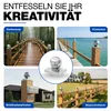 Pfostenkappe Kugel Edelstahl 91 x 91 mm Zaunkappe Produktbild-Vorschau 5