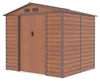 Domek ogrodowy G21 GAH 407 - 213 x 191 cm, brązowy Podgląd zdjęcia produktu 3