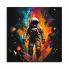 DEQORI Hybrid Leinwand Bild 30x30 cm 'Kosmische Reise' Produktbild-Vorschau 2