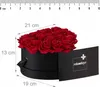 Relaxdays Rosenbox Herz, 18 Rosen, stabile Flowerbox Produktbild-Vorschau 12