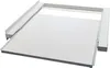 A white washing machine pedestal or stand. Voir les images du produit