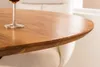 Massiver Esstisch GALAXIE 130cm rund natur Akazienholz Produktbild-Vorschau 5