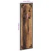 A coat rack with dimensions indicated. Produktbild-Vorschau