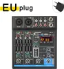Mixér, 4-kanálová konfigurace, Bluetooth 50, EU zástrčka Náhled obrázku produktu 6