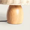 Tischlampe Holz und Rattan Karava Natürlich Produktbild-Vorschau 5