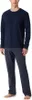 Schiesser Herren Schlafanzug lang blau 48  ST Produktbild-Vorschau 9