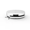 A white robot vacuum cleaner is shown from a front-side angle against a white background. Produktbild-Vorschau