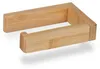 Relaxdays Toilettenpapierhalter ohne Bohren, Bambus, Produktbild-Vorschau 9