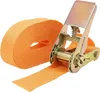 5x Spanngurt mit Ratsche 1-tlg 4m 800kg 25mm orange Produktbild-Vorschau 2