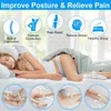 Kniekissen, Ergonomisches Seitenschläferkissen Memory Foam Produktbild-Vorschau 7