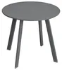 Beistelltisch/Gartentisch Saona - Metall - dunkelgrau - D50 Produktbild-Vorschau 1