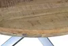 Runder Esszimmertisch 130 cm Runis, Mangoholz massiv & Produktbild-Vorschau 4