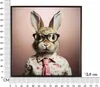 Mauro Ferretti Wandbild Hase mit Rahmen 62,5x2,8x62,5 cm Produktbild-Vorschau 7