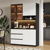 Armoires de cuisine Flieks avec éclairage LED, 3 tiroirs, 6 Voir les images du produit 6