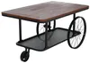 Couchtisch HWC-Q69, Beistelltisch Sofatisch, Reifen Produktbild-Vorschau 3
