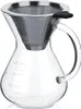400ml Glas Hand Drip Kaffeemaschine Filterkanne mit Skala Produktbild-Vorschau 2