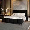 Bett mit Bettkasten 180x200cm Schwarz Produktbild-Vorschau 4