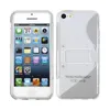 PhoneNatic Case kompatibel mit Apple iPhone 5c - grau Produktbild-Vorschau 1