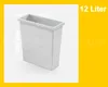 Hailo Inneneimer 1102449 mit Deckel 12 L 320x156x295 mm 2 Produktbild-Vorschau 3