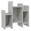vidaXL Armoire à étagères gris béton 60x26x60 cm Bois Voir les images du produit 2