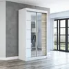 Schwebetürenschrank Kleiderschrank ERA 120 cm Schrank Produktbild-Vorschau 1
