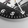 Wanduhr - Rund - Glasuhr - Schatten Fotografie Treppen - Produktbild-Vorschau 5