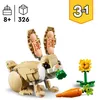 LEGO Creator Roztomilý zajačik, Stavebnica, 8 rok / roky, Náhľad obrázku produktu 40