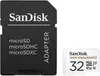 A SanDisk microSDHC card and adapter are shown against a white background. Podgląd zdjęcia produktu