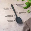 Hoffmann Soßenlöffel robuster Edelstahlkern Silikon 32 cm Produktbild-Vorschau 4
